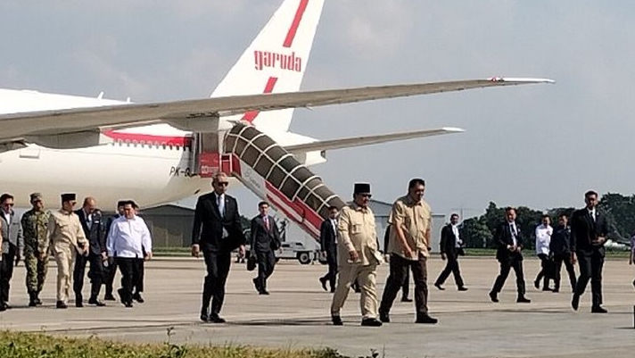 Tidak Ada Terbang ke Israel, Presiden Prabowo Sudah Tiba di Jakarta Usai Lawatan KTT Gaza di Mesir
