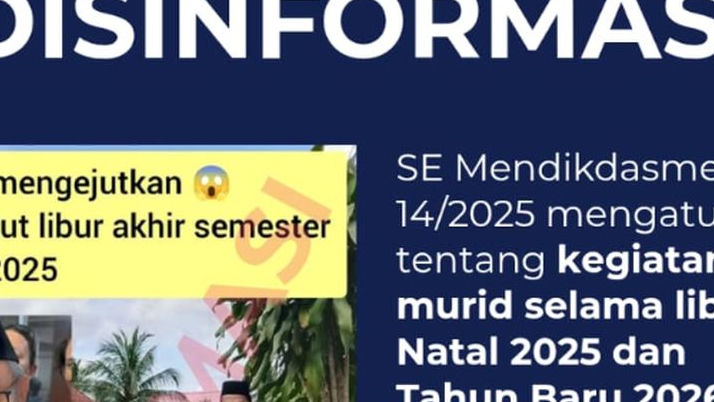 SE Mendikdasmen Nomor 14/2025 Bikin Murid Senang, Tapi Guru Gigit Jari? Libur Natal dan Tahun Baru!