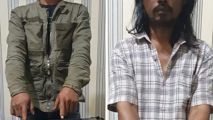 Polres Tanah Karo Tangkap 2 Bandar Sabu di Liang Melas Datas