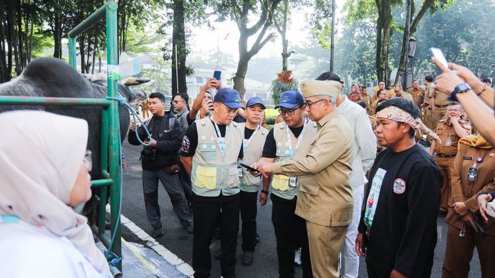 DKPP Kota Bandung Temukan Cacing Hati dan Paru Rusak pada Hewan Kurban, Mayoritas Tetap Aman Dikonsumsi
