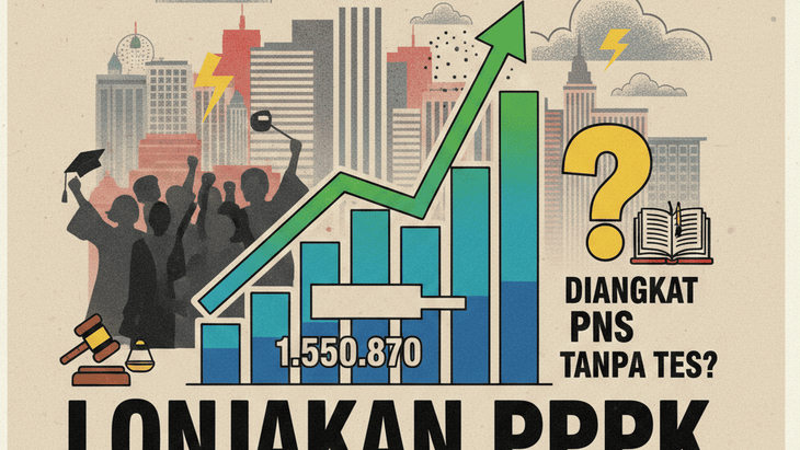 Lonjakan PPPK Capai 1.550.870 Orang, Muncul Spekulasi, Bisa Diangkat PNS Tanpa Tes, Benarkah? Ini Faktanya