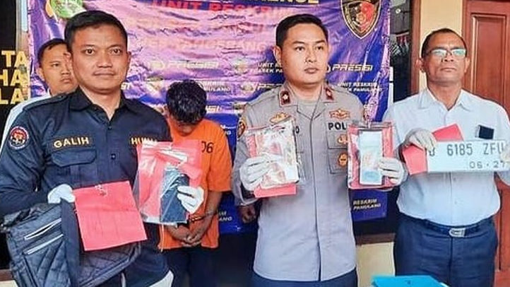 Beraksi 3 Kali, Polsek Pamulang Tangkap Pelaku Jambret dengan Modus Tanya Alamat