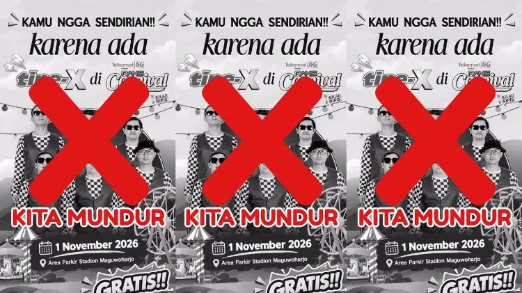 Tipe-X mundur dari RANS Carnival.