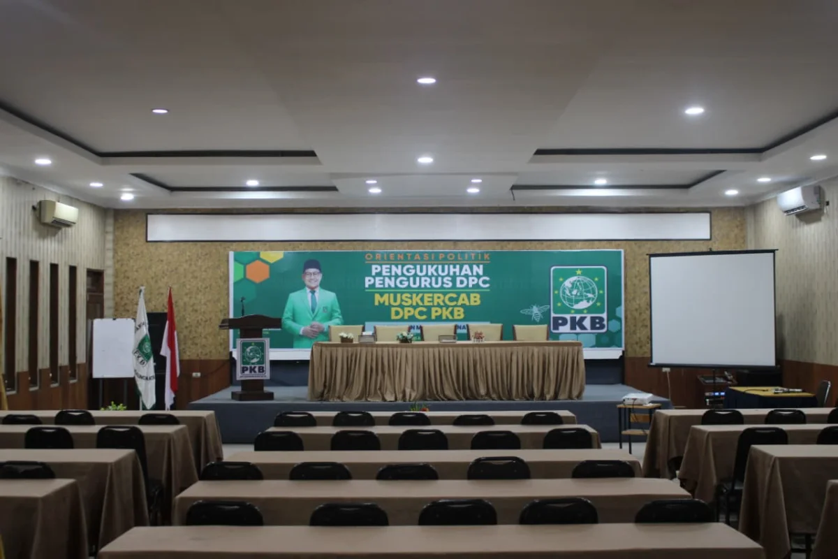 Pengukuhan pengurus PKB Mandailing Natal di Hotel Rindang Panyabungan.
