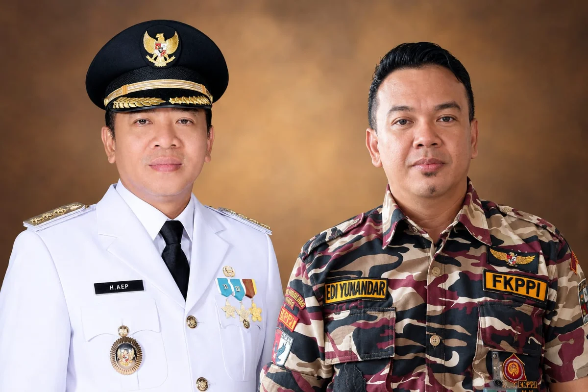 Edy Yunandar, pemuda Karawang yang juga menjabat Wakil Sekretaris Bidang Bela Negara PC KB FKPPI Kabupaten Karawang. (Rohendi/POJOKSATU.id)