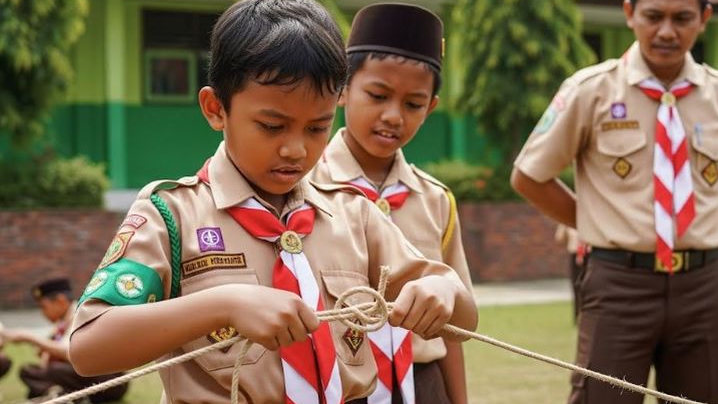Sukses Gelar JOTA JOTI 2025, Pramuka SMP-SMA Maarif NU Raih 927 Kontak Global