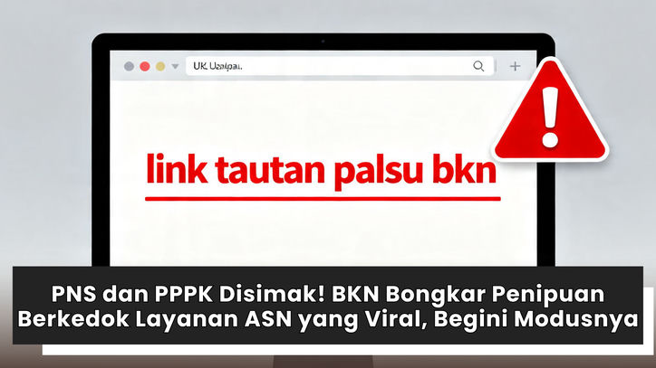 PNS dan PPPK Disimak! BKN Bongkar Penipuan Berkedok Layanan ASN yang Viral, Begini Modusnya