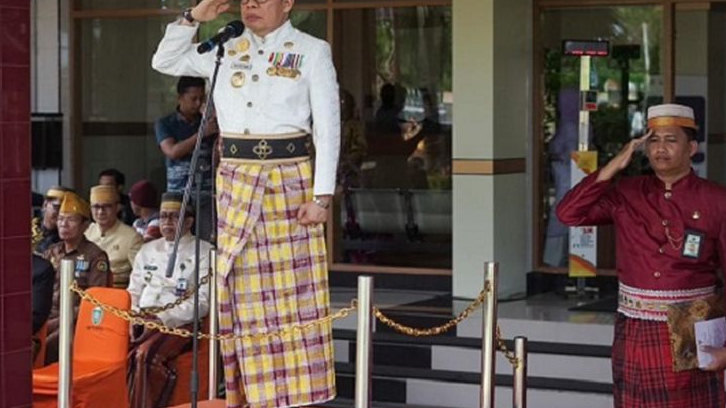 Wali Kota Taufan Pawe Pimpinan Upacara Peringatan Hari Pancasila