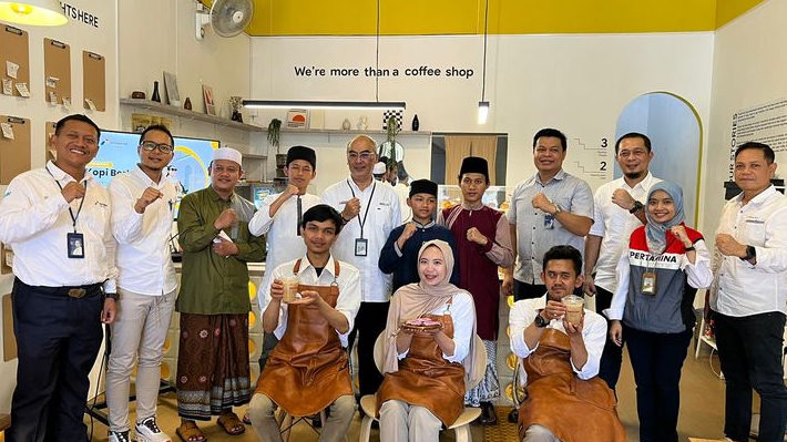 Pertamina Patra Niaga Regional JBB Luncurkan Cafe Kopi Berbagi di Bandung
