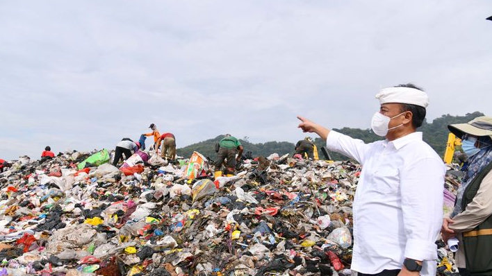 Sekda Jabar Tinjau Longsor Sampah di TPA Sarimukti, Mitigasi dan Penghijauan Jadi Fokus