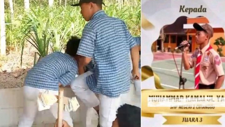 Muhammad Kamalul Yaqin Pelaku Bully SMP Cilacap Minta Maaf,  Netizen : Cocote Emprukeun Juh