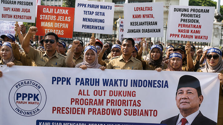 Dukung Program Presiden, PPPK Paruh Waktu Minta Kepastian Status