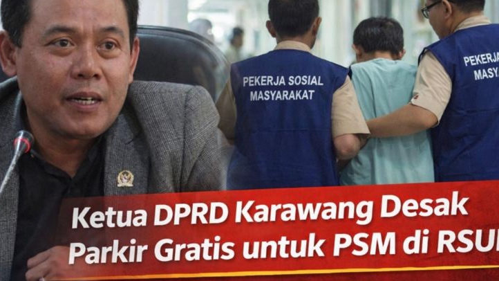 Ketua DPRD Karawang Minta RSUD Gratiskan Parkir untuk PSM, Honor Kecil Tugas Besar