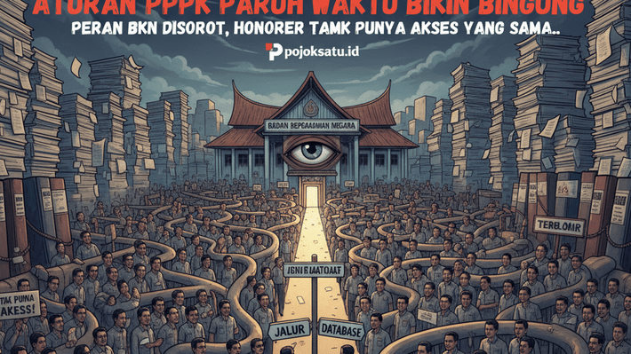 Aturan PPPK Paruh Waktu Bikin Bingung, Peran BKN Disorot, Honorer Non-Database Tak Punya Akses yang Sama