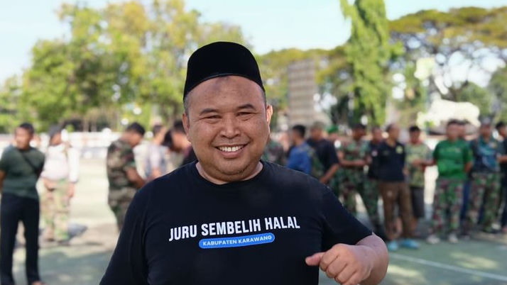 Sosok Kapten Dani Rustandi, Danramil Rawamerta yang Jadi Juleha Andalan Kodim Karawang