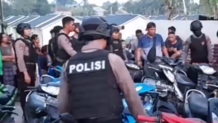 Polrestabes Medan Gerebek Gudang Penyimpanan Sepeda Motor Hasil Curian di Deli Serdang