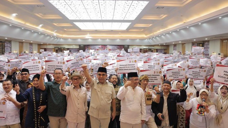 Ribuan Emak-Emak dari 541 Majelis Taklim Suarakan Dukungan untuk Prabowo  Subianto