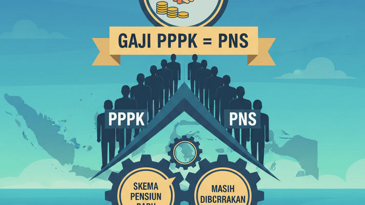 Gaji PPPK Bakal Disejajarkan Dengan PNS, Pemerintah Siapkan Skema Pensiun Baru Masih Dibicarakan