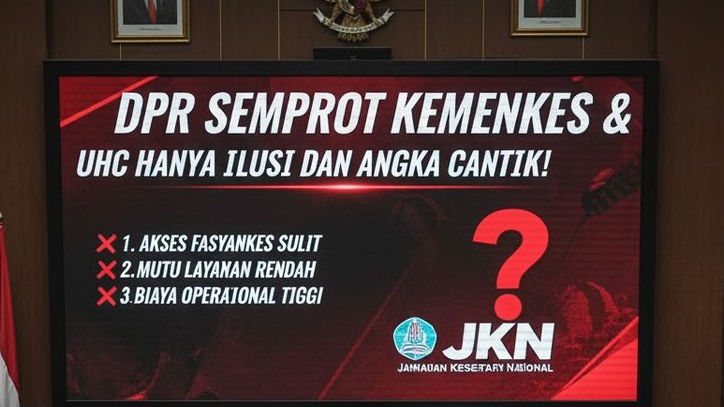DPR Semprot Kemenkes dan BPJS Kesehatan, UHC Hanya Ilusi dan Angka Cantik! Bongkar 3 Masalah Besar JKN di Lapangan