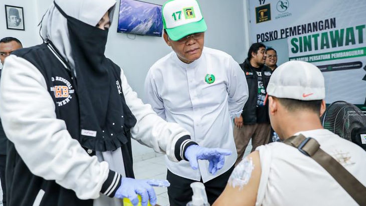 Mardiono Tinjau Program Penghapusan Tato Gratis yang Digelar Caleg PPP di Jaksel