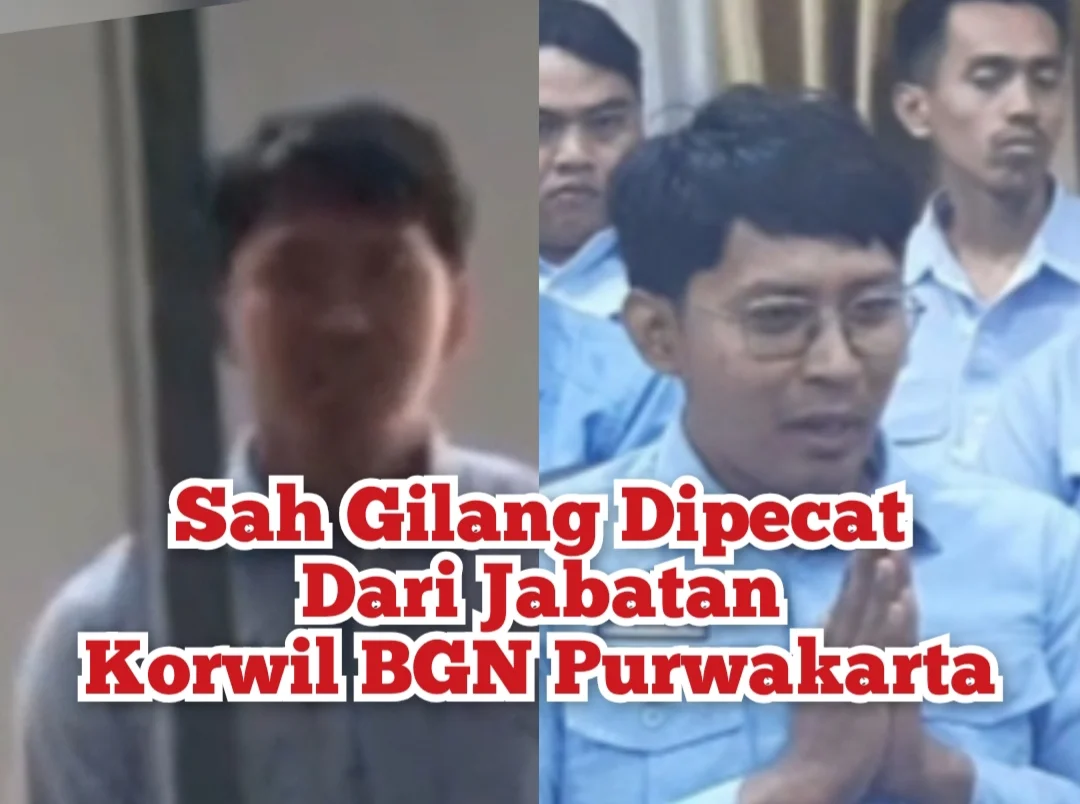 Alat Cambuknya Bukan Gesper Melainkan Selang Bekas Aquarium, Haidir 'Gilang Sudah Dicopot Jabatannya Sebagai Korwil BGN Purwakarta'