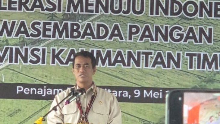 Miliki Potensi Besar dan Siap Swasembada Pangan, Mentan Amran Kunjungi Provinsi Kaltim