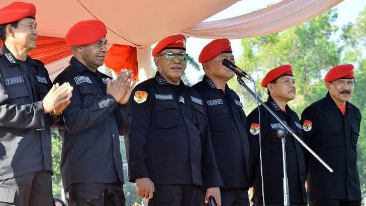 Meriahkan Acara Puncak Bulan Bung Karno, 5 Ribu Pasukan Satgas Cakra Buana PDIP Siap Tampil di GBK
