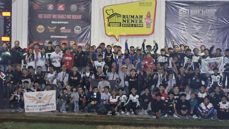 Honda Sonic Club Bandung Rayakan Satu Dekade, Satukan Ratusan Bikers dalam Semangat Brotherhood