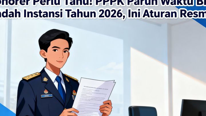 Honorer Perlu Tahu! PPPK Paruh Waktu Bisa Dipindah Instansi Tahun 2026, Ini Aturan Resminya