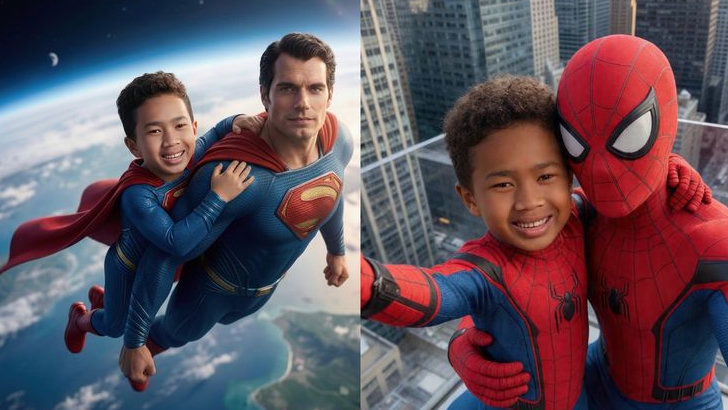 Prompt AI Foto Bareng Karakter Superhero & Kartun Lagi Viral, Ini Cara Bikin yang Realistis dan Anti Gagal