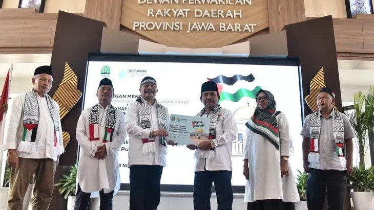 Sekretariat DPRD Jawa Barat Galang Donasi dari Seluruh Pegawai untuk Palestina