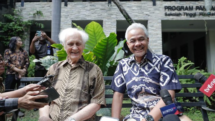 Doakan Ganjar Pranowo di Pilpres 2024, Begini Pesan Romo Magnis