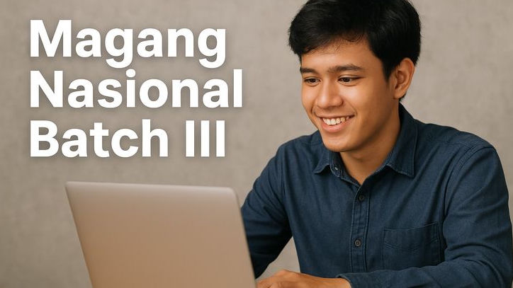 Pendaftaran Magang Nasional Batch III Dibuka hingga 7 Desember, Ada 16.269 Posisi yang Bisa Dipilih, Pemerintah Targetkan 25 Ribu Peserta