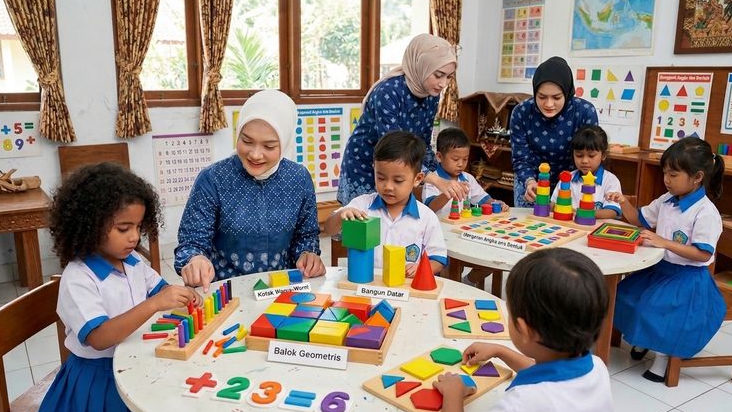 Mendikdasmen Soroti Soal Matematika Terlalu Sulit, Anak TK–SD Harusnya Fokus Logika Dulu