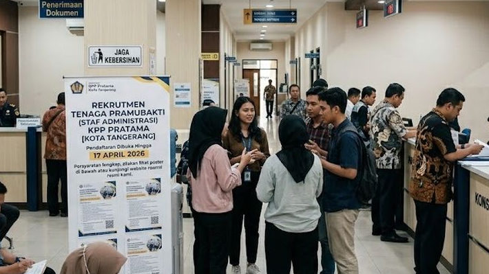 Buruan! Tinggal 3 Hari Lagi Rekrutmen Pramubakti Pajak Ditutup, Lulusan SMA Bisa Daftar