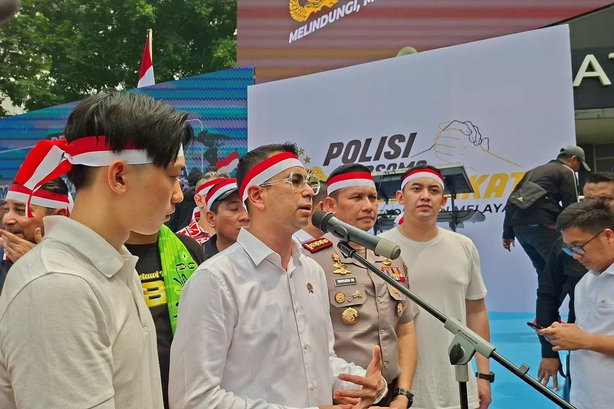 Raffi Ahmad dan Willie Salim di acara Deklarasi Sumpah Pemuda 29 Oktober 2026.