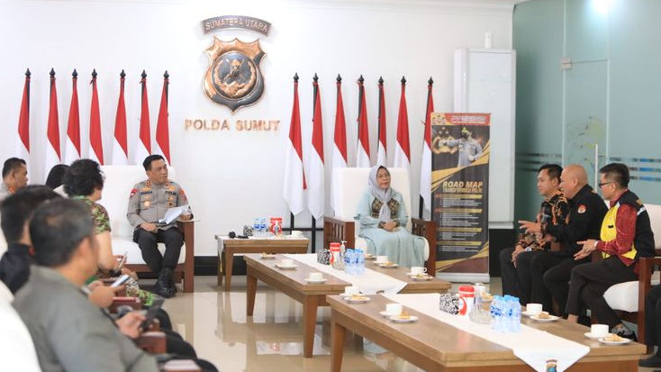 Terima Audiensi Walubi, Irjen Panca Putra: Polda Sumut Support Pengamanan Perayaan Waisak