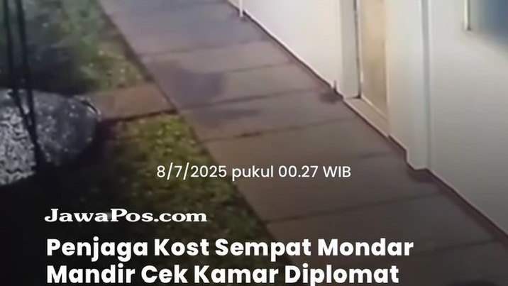 Beredar CCTV Sekuriti Kos Mondar Mandir Tak Pakai Baju di Depan Kamar Arya Daru Pangayunan