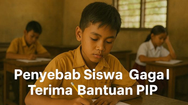 Tak Cuma NIK dan NISN, Ini Deretan Penyebab Utama Jutaan Siswa Kurang Mampu Terancam Gagal Terima PIP 2025