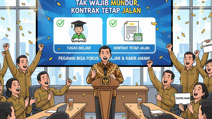 Kabar Besar untuk PPPK! BKN Tegaskan Tugas Belajar Tak Wajib Mundur, Kontrak Tetap Jalan!