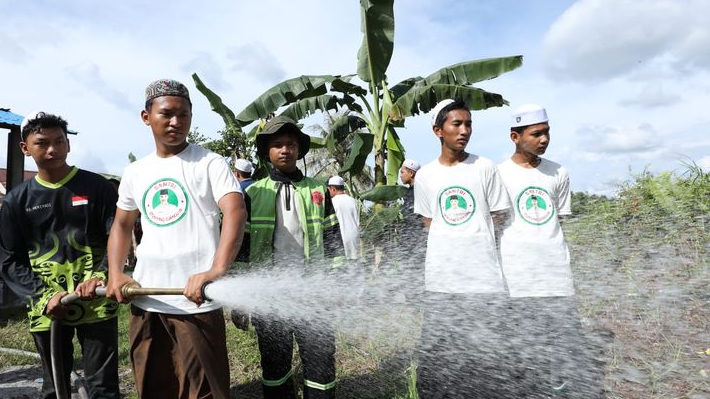 Santri Ganjar Adakan Pelatihan Penanganan Karhutla di Palangkaraya