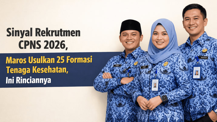 Sinyal Rekrutmen CPNS 2026, Maros Usulkan 25 Formasi Tenaga Kesehatan, Ini Rinciannya