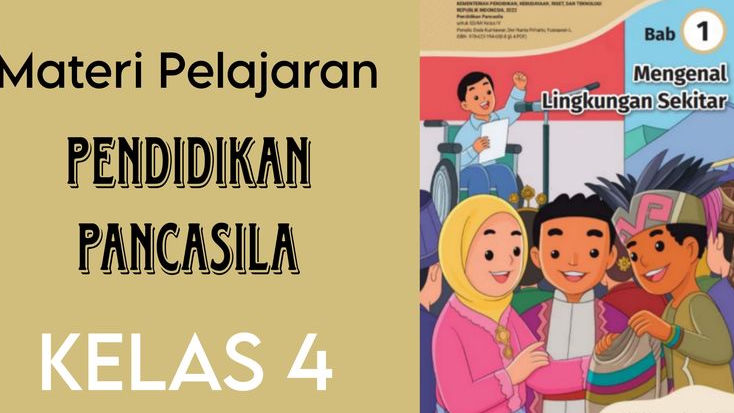 Kenali Lingkungan Sekitar, Ini Review Materi Pelajaran Pendidikan Pancasila BAB 1 Kelas 4