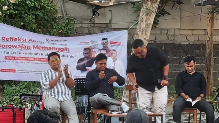 Refleksi Akhir Tahun, Para Aktivis Ini Minta Masyarakat Kawal Lagi 12 Pelanggaran HAM Prabowo