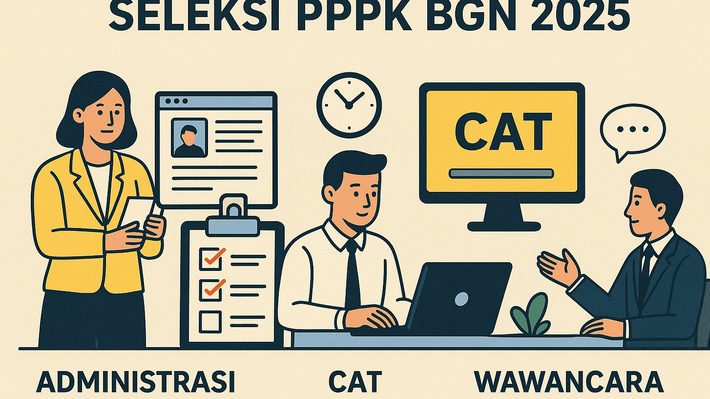 Wajib Tahu! Ini Tahapan, Sistem Kelulusan, dan Bobot Penilaian Seleksi PPPK Badan Gizi Nasional 2025