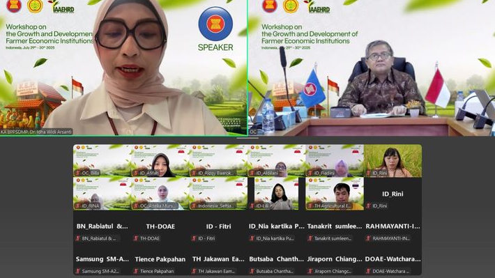 Dorong Transformasi Agribisnis, Kementan Gelar Workshop on Development and Growth the Farmers Economic Institutions