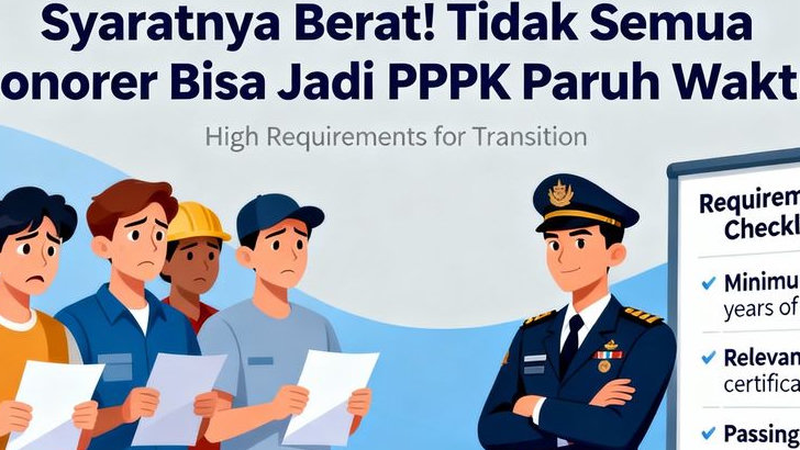Syaratnya Berat! Tidak Semua Honorer Bisa Jadi PPPK Paruh Waktu, Ini Penyebabnya