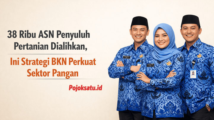 38 Ribu ASN Penyuluh Pertanian Dialihkan, Ini Strategi BKN Perkuat Sektor Pangan