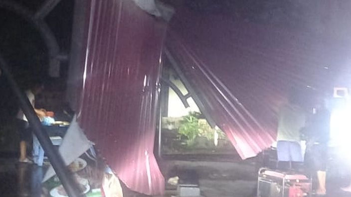 Akibat Angin Puting Beliung, Puluhan Rumah Rusak dan 3 Warga Alami Luka di Deli Serdang