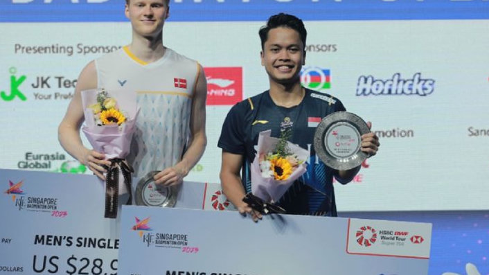 Anthony Ginting Juara Singapore Open 2023, Kantongi Hadiah Rp880 juta